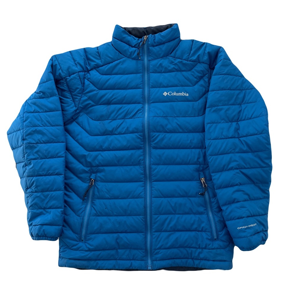 Columbia Blue Puffer Jacket